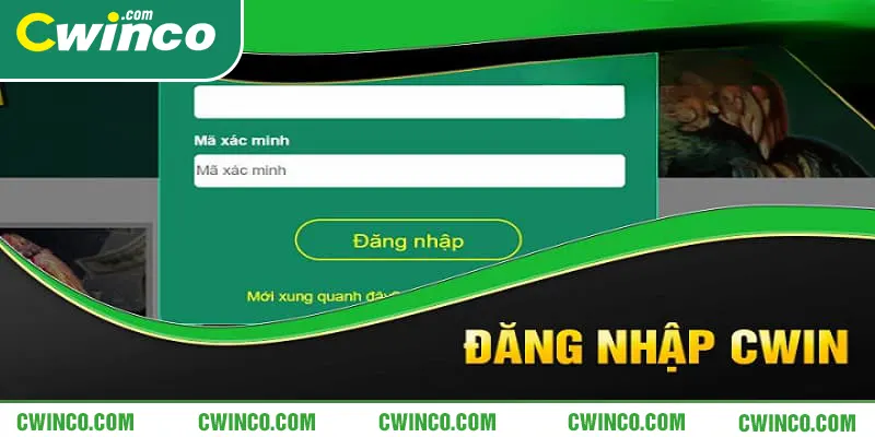 Điều kiện đăng nhập Cwin nhanh chóng