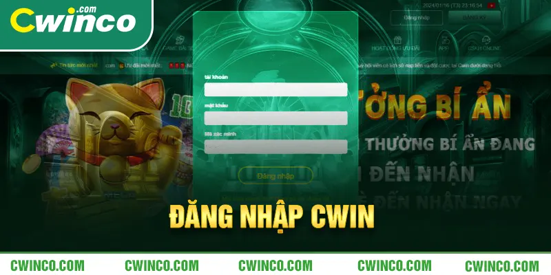 Đăng nhập Cwin