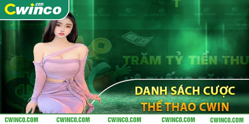 Thể thao Cwin với nhiều thể loại kèo cược khác nhau